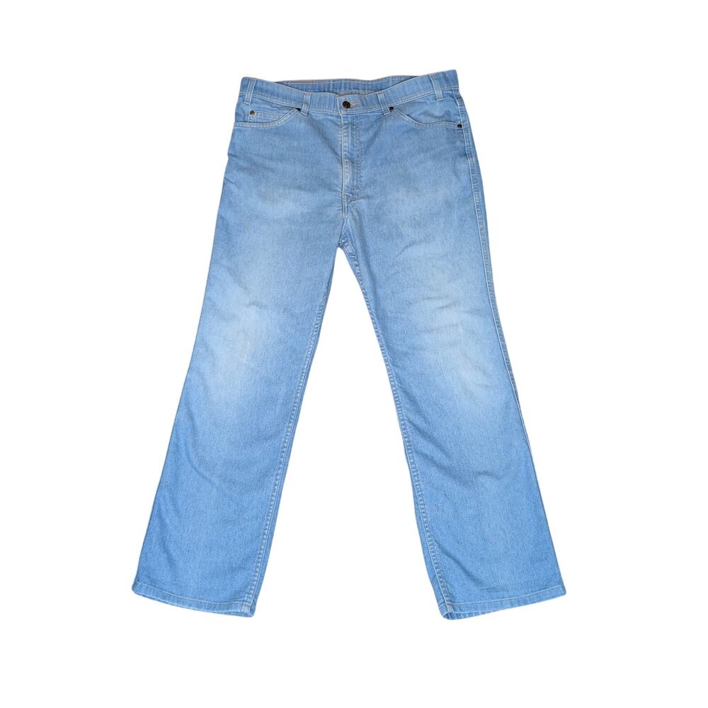 Vintage 90s Levi’s 415 Brown Tab Jeans Mens W38 L30 Light Wash Straight